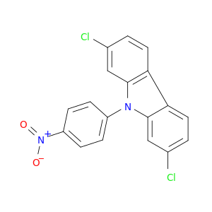 9H-Carbazole, 2,7-dichloro-9-(4-nitrophenyl)-