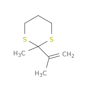 1,3-Dithiane, 2-methyl-2-(1-methylethenyl)-