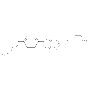Heptanoic acid, 4-(4-pentylbicyclo[2.2.2]oct-1-yl)phenyl ester
