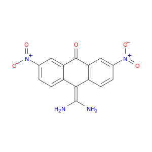9(10H)-Anthracenone, 10-(diaminomethylene)-2,7-dinitro-