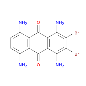 1,4,5,8-tetraamino-2,3-dibromoanthracene-9,10-dione