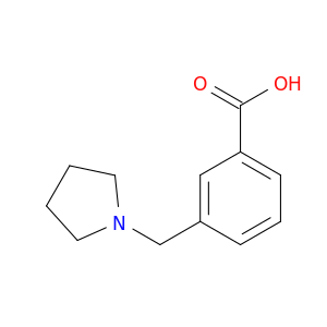 3-(Pyrrolidin-1-ylmethyl)benzoic acid