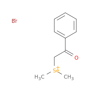 Selenonium, dimethyl(2-oxo-2-phenylethyl)-, bromide