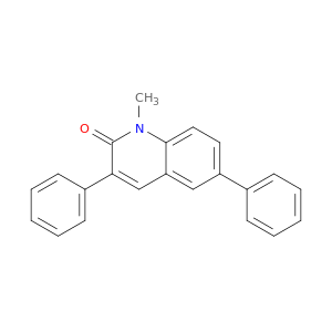 2(1H)-Quinolinone, 1-methyl-3,6-diphenyl-