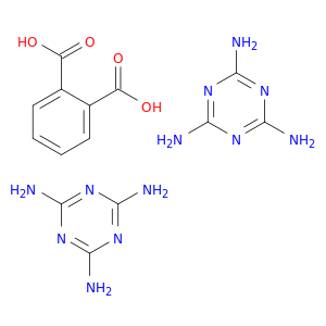 1,2-苯甲酸亚甲酸,COMPD。1,3,5-三嗪-2,4,6-三胺(1：2)