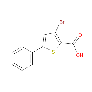 3-溴-5-苯基噻吩-2-羧酸
