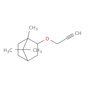 Bicyclo[2.2.1]heptane, 1,7,7-trimethyl-2-(2-propynyloxy)-