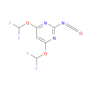 Pyrimidine, 4,6-bis(difluoromethoxy)-2-isocyanato-