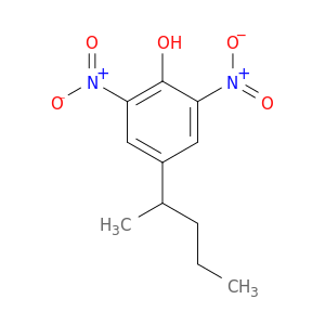 2,6-dinitro-4-(pentan-2-yl)phenol