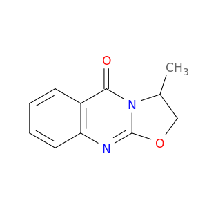 5H-Oxazolo[2,3-b]quinazolin-5-one, 2,3-dihydro-3-methyl-