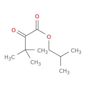 Butanoic acid, 3,3-dimethyl-2-oxo-, 2-methylpropyl ester