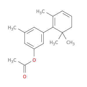 Phenol, 3-methyl-5-(2,6,6-trimethyl-1,3-cyclohexadien-1-yl)-, acetate