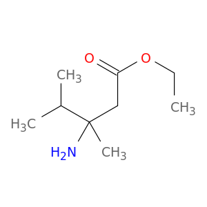 ethyl 3-amino-3,4-dimethylpentanoate