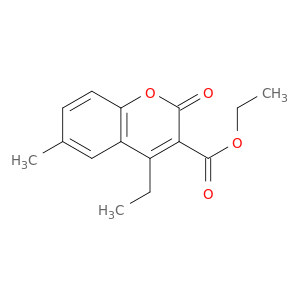Ethyl 4-ethyl-6-methyl-2-oxo-2H-chromene-3-carboxylate