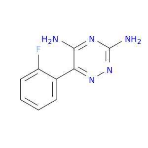 1,2,4-Triazine-3,5-diamine, 6-(2-fluorophenyl)-