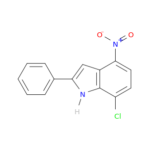 7-CHLORO-2-PHENYL-4-NITROINDOLE