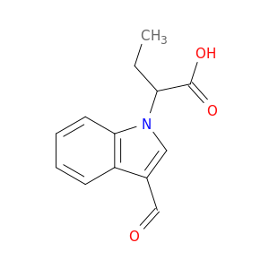 α-乙基-3-甲酰基-1H-吲哚-1-乙酸
