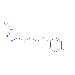 1,3,4-Thiadiazol-2-amine, 5-[3-(4-chlorophenoxy)propyl]-