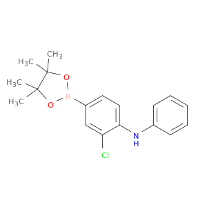 2-CHLORO-N-PHENYL-4-(4,4,5,5-TETRAMETHYL-1,3,2-DIOXABOROLAN-2-YL) ANILINE