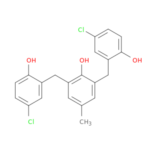 Phenol, 2,6-bis[(5-chloro-2-hydroxyphenyl)methyl]-4-methyl-