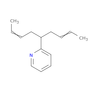 2-[1-(2-丁香-1-基)-3-戊烯-1-基]吡啶