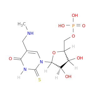 5'-尿嘧啶,5-[(甲基氨基)甲基]-2-THIO-