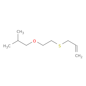 1-Propene, 3-[[2-(2-methylpropoxy)ethyl]thio]-