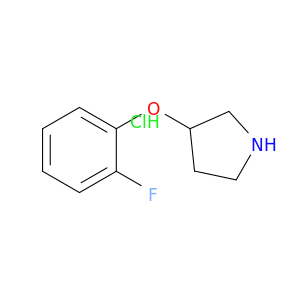 3-(2-fluorophenoxy)pyrrolidine hcl