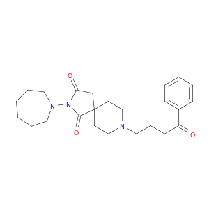 2,8-Diazaspiro[4.5]decane-1,3-dione,2-(hexahydro-1H-azepin-1-yl)-8-(4-oxo-4-phenylbutyl)-