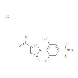 1-(2-CHLORO-6-METHYL-4-SULFOPHENYL)-5-OXO-4,5-DIHYDRO-1H-PYRAZOLE-3-CARBOXYLIC ACID