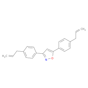 Isoxazole, 3,5-bis[4-(2-propenyl)phenyl]-