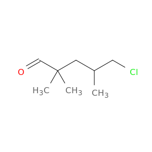 Pentanal, 5-chloro-2,2,4-trimethyl-
