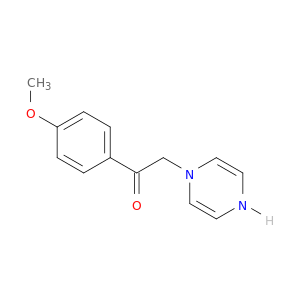 1-(4-methoxyphenyl)-2-(4H-pyrazin-1-yl)ethanone