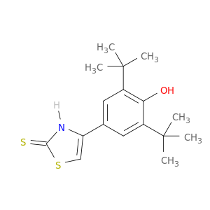2(3H)-Thiazolethione, 4-[3,5-bis(1,1-dimethylethyl)-4-hydroxyphenyl]-