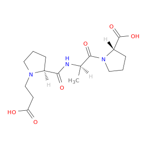 L-Proline, 1-[N-[1-(2-carboxyethyl)-L-prolyl]-D-alanyl]-