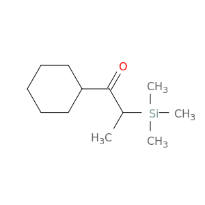 1-Propanone, 1-cyclohexyl-2-(trimethylsilyl)-