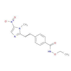 Benzamide, N-ethoxy-4-[2-(1-methyl-5-nitro-1H-imidazol-2-yl)ethenyl]-