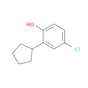 4-Chloro-2-cyclopentylphenol