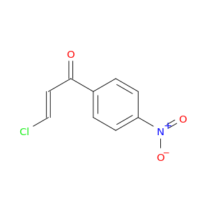 2-Propen-1-one, 3-chloro-1-(4-nitrophenyl)-, (2E)-