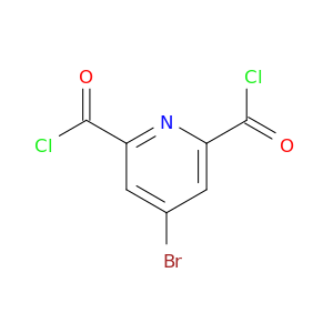 2,6-Pyridinedicarbonyl dichloride, 4-bromo-