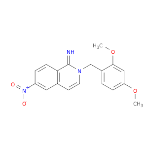1(2H)-Isoquinolinimine, 2-[(2,4-dimethoxyphenyl)methyl]-6-nitro-