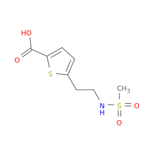 5-(2-Methanesulfonamidoethyl)thiophene-2-carboxylic Acid
