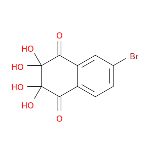 1,4-Naphthalenedione, 6-bromo-2,3-dihydro-2,2,3,3-tetrahydroxy-