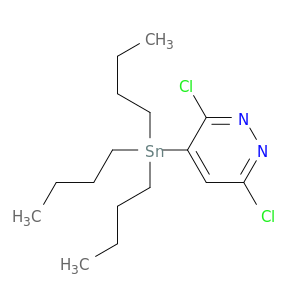 Pyridazine, 3,6-dichloro-4-(tributylstannyl)-