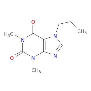 1H-Purine-2,6-dione, 3,7-dihydro-1,3-dimethyl-7-propyl-