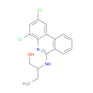 1-Butanol,2-[(2,4-dichloro-6-phenanthridinyl)amino]-