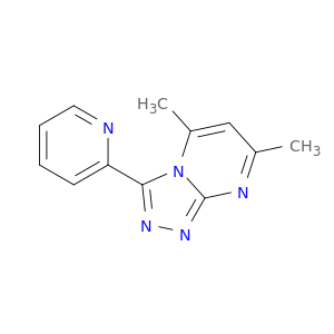 1,2,4-Triazolo[4,3-a]pyrimidine, 5,7-dimethyl-3-(2-pyridinyl)-