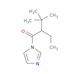 1-Butanone,2-ethyl-1-(1H-imidazol-1-yl)-3,3-dimethyl-
