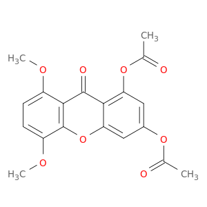 9H-Xanthen-9-one, 1,3-bis(acetyloxy)-5,8-dimethoxy-