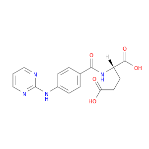 L-Glutamic acid, N-[4-(2-pyrimidinylamino)benzoyl]-